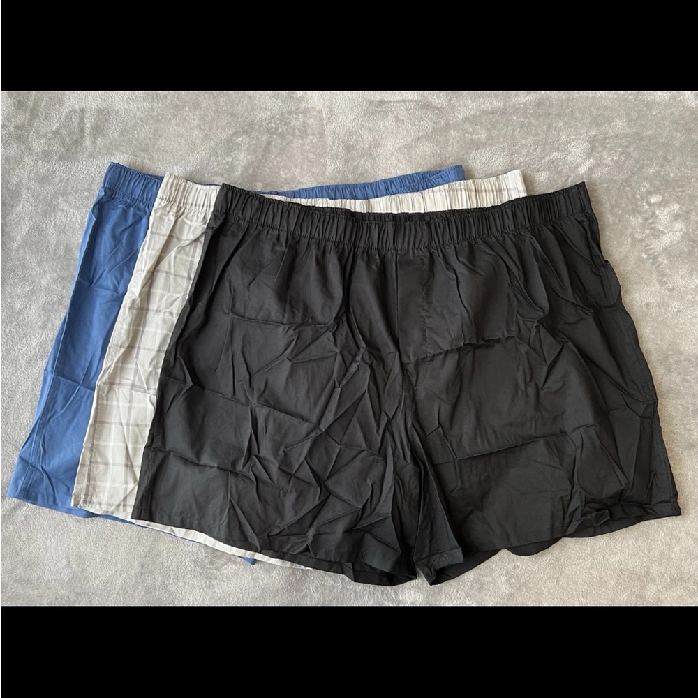 Dealworthy Set of 2 Men’s 3 Pack Woven Boxers Size XXL